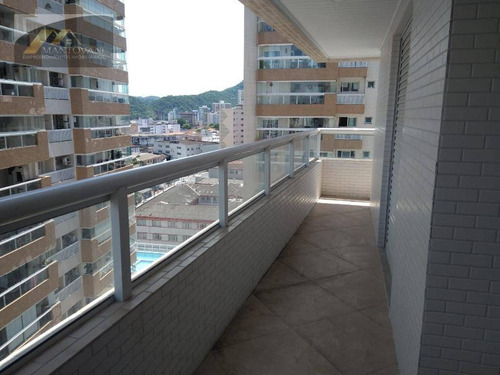 Imagem 13 de 30 de Excelente Apartamento Com 2 Dormitórios (2suítes), 2 Vagas De Garagem E Área De Lazer No Boqueirão, Praia Grande Sp - Ap2535