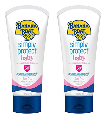 Loción Protectora Solar Mineral 100 % Para Bebés Fps 50 Paq