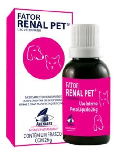 Arenales Fator Renal Pet 26g - Terapia