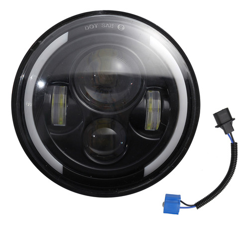 Faros Delanteros Redondos Led.pulgadas Para Jeep Wrangler