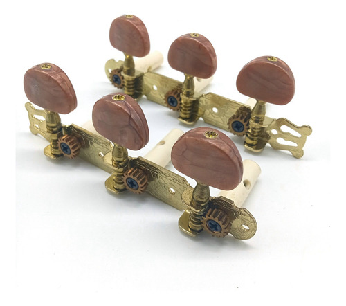 Clavijas De Afinación Para Guitarra Clásica, Teclas, Cabezal