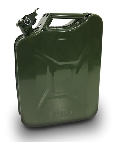 Imagen 4 de 8 de Bidón De Chapa Para Combustible 10 Lts + Pico Vertedor