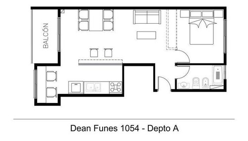 Imagen 25 de 25 de Departamento 2 Amb - Dean Funes 1000 - San Cristóbal