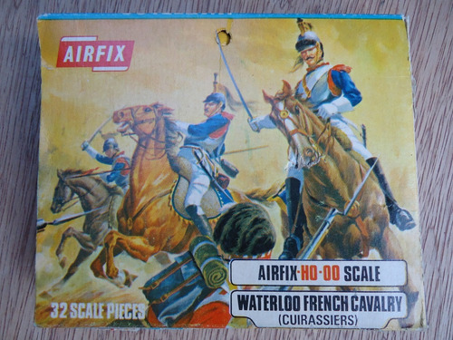 Waterloo Caballería Francesa Escala 1/87 Airfix Incompleto