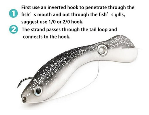 New Señuelo Artificial For Pesca, Cebo De Silicona Suave,