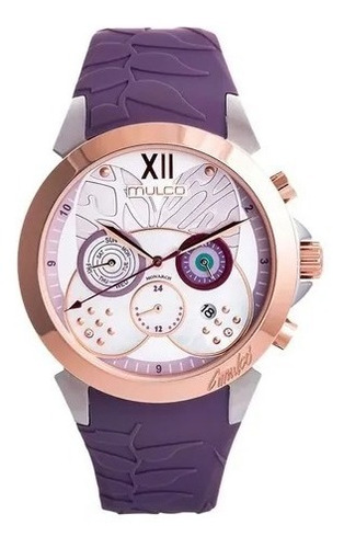 Reloj Mujer Mulco Mw3205800 En Silicona 100% Original 