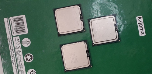 Imagem 1 de 4 de Lote 3x Processador Core 2 Duo 2.2 - 2.9 Ghz