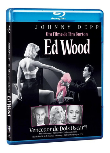 Blu-ray Ed Wood - Johnny Depp - Oscar - Original & Lacrado