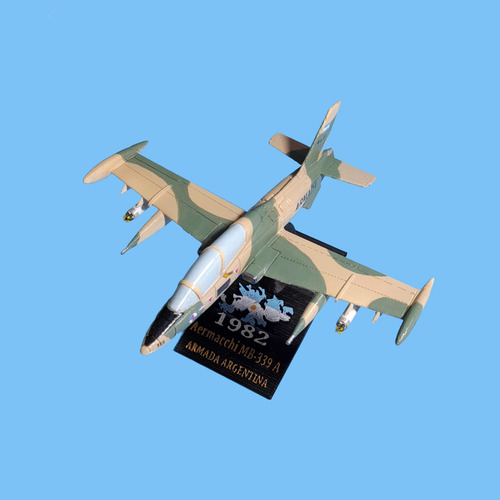 Aermacchi Mb-339 Maqueta Avión A Escala Argentino Malvinas