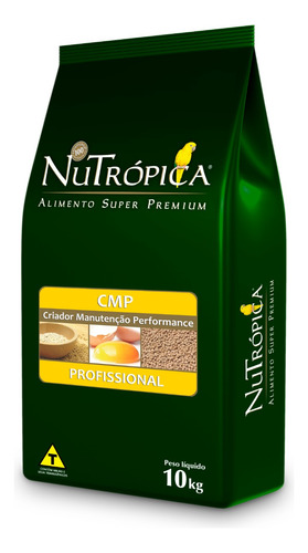 Nutrópica Cmp Ração Criador Manutenção Performance 10kg