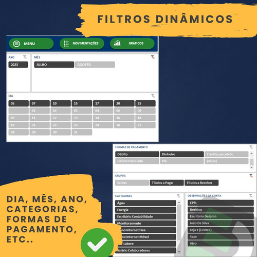 Controle Financeiro Casa/domestico Completo Planilha/excel .