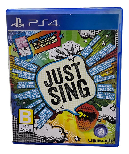 Just Sing - Playstation 4 Ps4 Fisico Original (Reacondicionado)