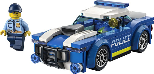 Kit De Construcción Lego City 60312 Auto De La Policía, 94pz