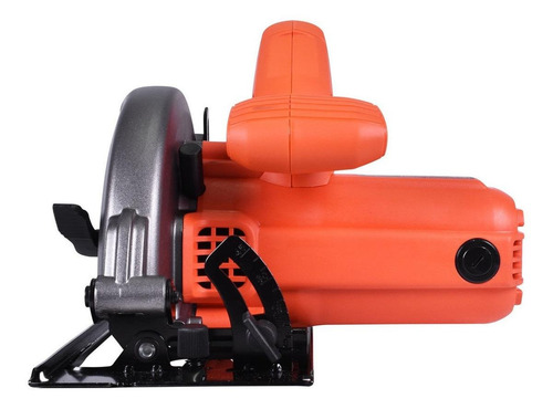 Imagen 3 de 8 de Sierra circular eléctrica Black+Decker CS1004 184mm 1400W naranja 60Hz 120V