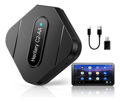 Adaptador Inalámbrico Para Automóvil Android, Dongle Inalámb