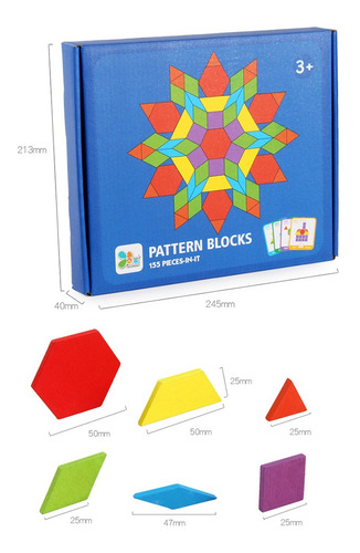 Rompecabezas De Formas 155 Shape Early Design Geometric