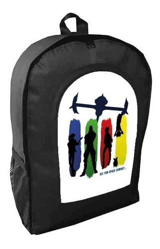 Mochila Negra Cowboy Bebop / Escolar B12