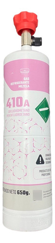 Lata Gas Refrigerante R410a 650gr Necton Aire Acondicionado