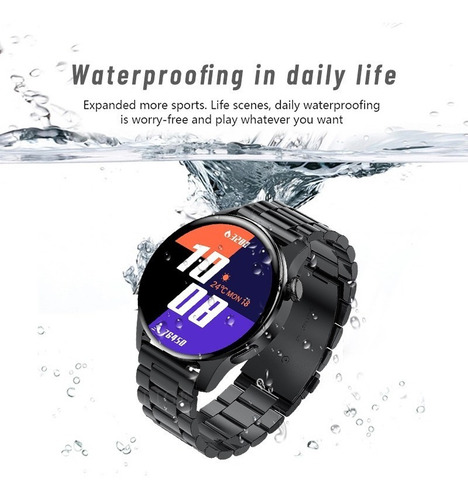 Lige Smartband Sport BW1256A 1.28" Color Negro