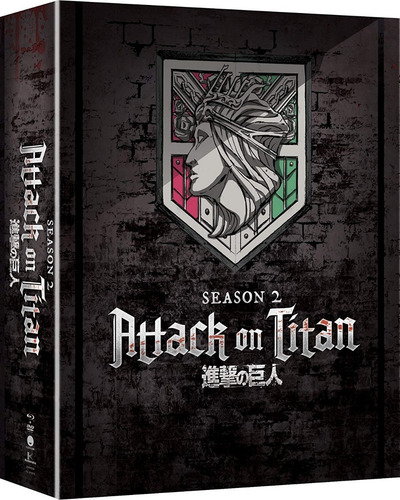 Attack On Titan Limited Edition Temporada 2 Dos Blu-ray