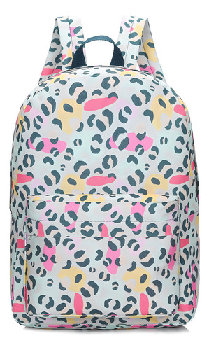 Mochila Urbana Escolar Animal Print 17 Pulgadas 15837 Full Color Beige