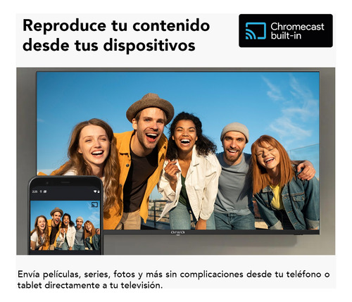 Televisor Aiwa 65 4k Smart Android Tv Google Tv