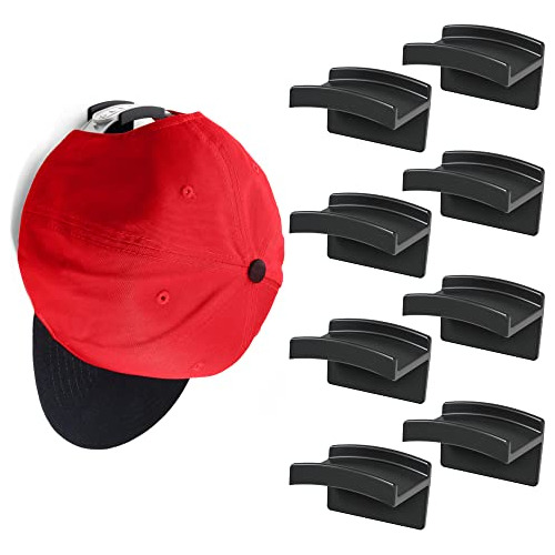 Ganchos Adhesivos Para Sombreros De Pared (paquete De 8...