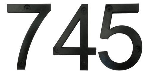 Número De Residencias Decorativos, Mxgnb-745, Número 745, 17
