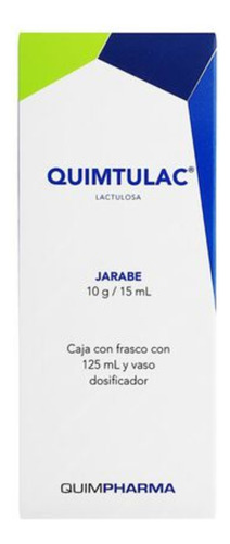 Lactulosa Jarabe 10 G Quimtulac Frasco Con 125 Ml Quimpharma