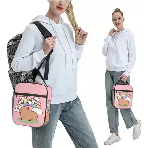 .s Bolsa De Almuerzo Portátil Yy En Forma De Capibara