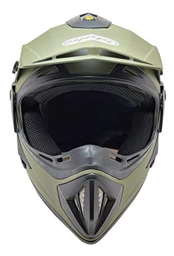 Dot De Casco De Motocicleta Para Adultos Combinado Mx Atv Y