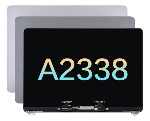 Tela Display Para Macbook Pro 13 A2338 M1 2 2020 2022 Prata