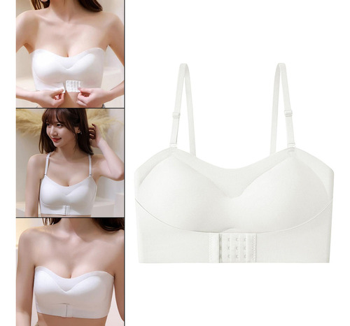 Hjb Sujetador Invisible Sin Costuras For Mujer, Correa