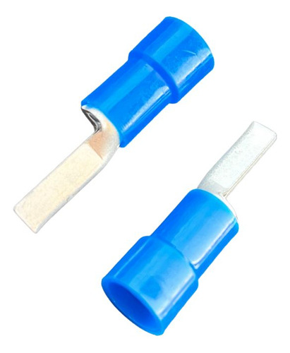 Lukma Modelo Conector Terminal Pino Pre isolado 16mm Azul Escuro