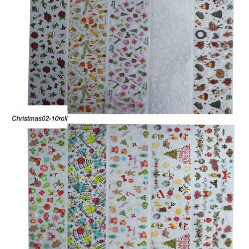 Foil Uñas 80 Tiras.(1 Cu) Envía En Una Bolsa Celofán 2ocm Cu