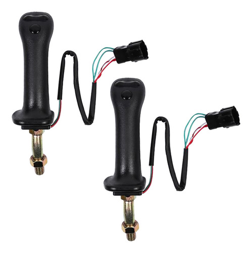 2 Engranajes Con Mango Tipo Joystick For Excavadora Y 3 Bo