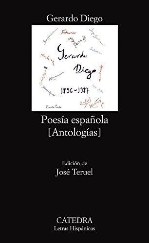 Poesía Española Gerardo Diego, De Gerardo Diego. Editorial Cátedra (g), Tapa Blanda En Español