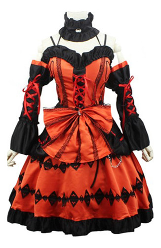 Lolita Dress Cute Anime Cosplay Costume Fancy Lolita Girl