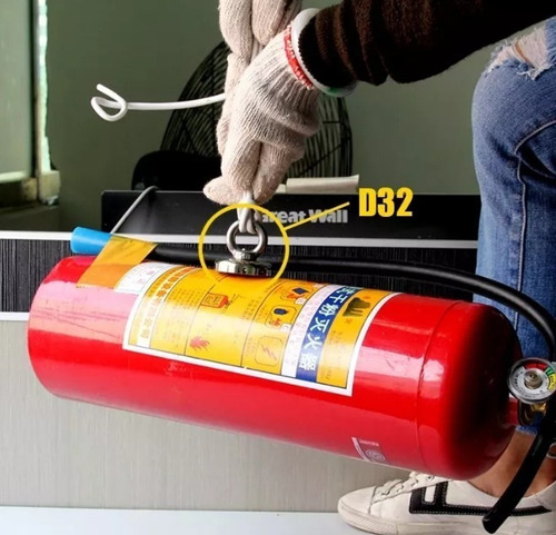 Imagem 7 de 9 de Imã Neodimio Super Forte N52 60mm Pesca Magnética Até 110kg