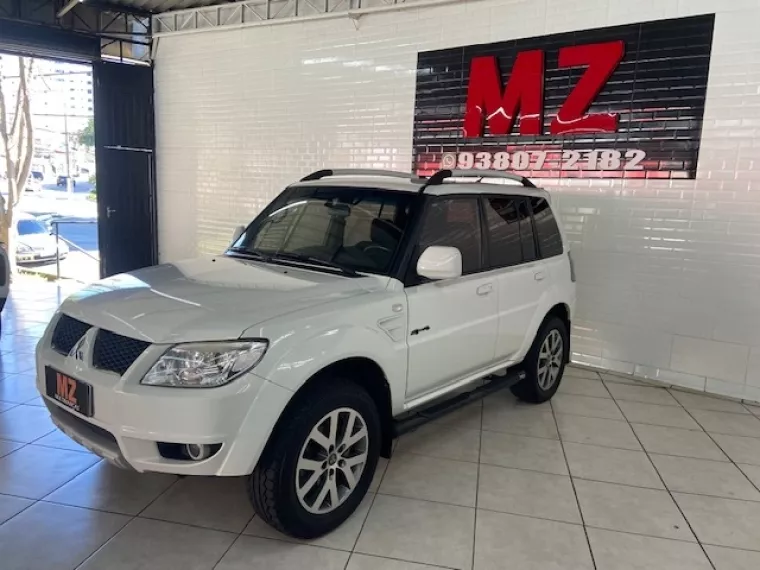 Mitsubishi Pajero TR4 TR4 2014 BRANCA 4X4 FLEX COMPLETO