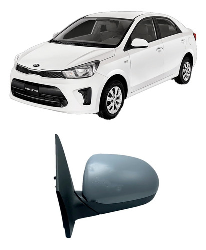 Espejo Izquierdo Electrico Kia Soluto 2021 2022