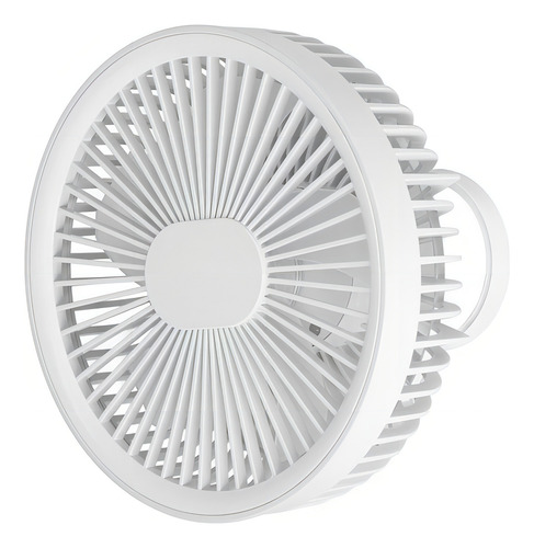Ventilador de Techo 2 en 1 carga USB para escritorio color blanco