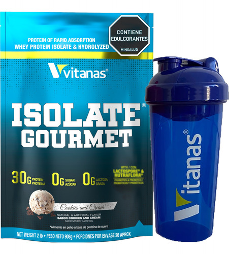 Isolate Gourmet 2 Lbs Vitanas