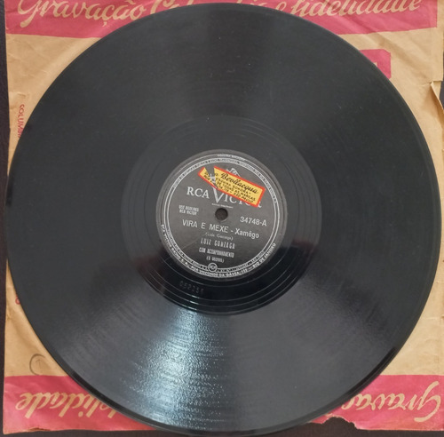 78 Rpm Luiz Gonzaga - Vira E Mexa - Qui Nem Giló