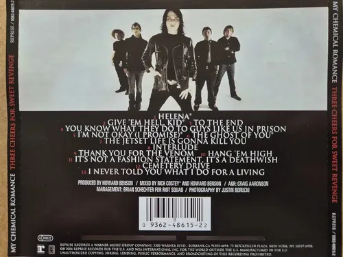 Cd My Chemical Romance Three Cheers For Sweet Revenge Import
