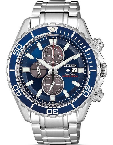 Reloj Citizen 61097 Ca0710-82l Hombre Promaster Diver Acero Color del fondo Azul 61097