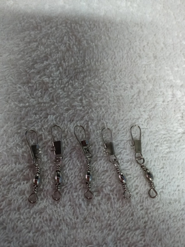 Cancamo De Pesca Con Alfiler Numero 4 Paquete De 5 Unidades