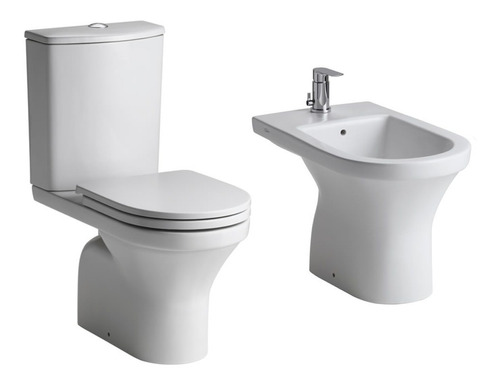 Combo Ferrum Varese Inodoro, Deposito Dual, Bidet 1a Y Tapa