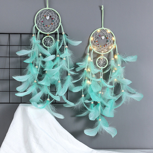 , Decoración De Pared Led Con Forma De Atrapasueños,