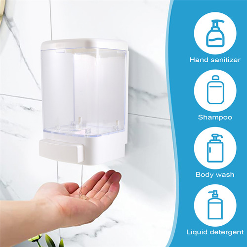 Dispensador Manual De Jabón De 33.8 Oz/1000 Ml, Montaje En P